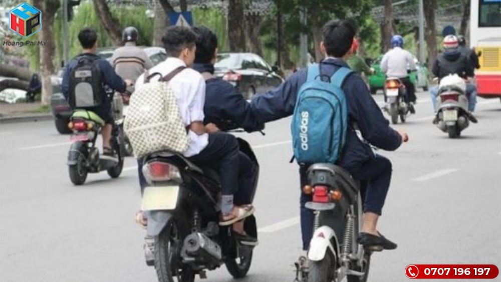 Mức phạt không đội mũ bảo hiểm