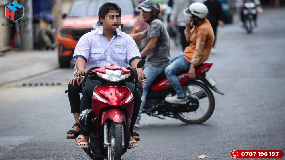 Mức phạt không đội mũ bảo hiểm
