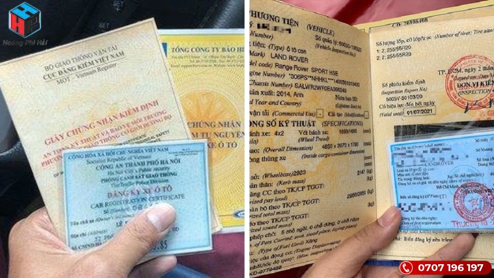 Phí cấp lại giấy tờ xe năm 2026